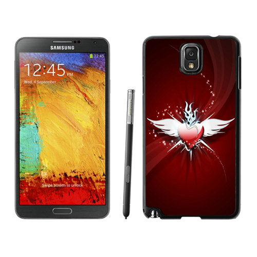 Valentine Fly Love Samsung Galaxy Note 3 Cases DXL - Click Image to Close